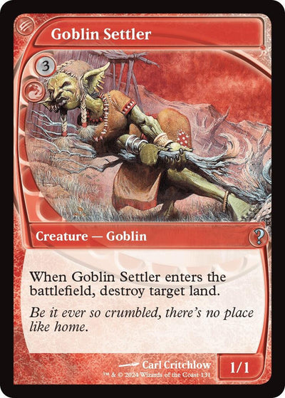 Goblin Settler (Future Sight) (Mystery Booster 2) (131)