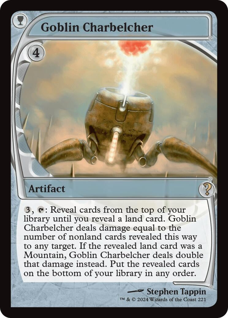 Goblin Charbelcher (Future Sight) (Mystery Booster 2) (221)