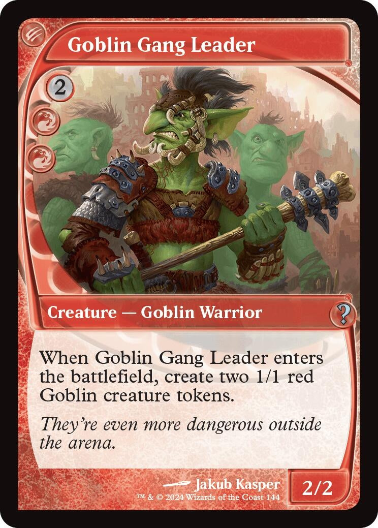Goblin Gang Leader (Future Sight) (Mystery Booster 2) (144)