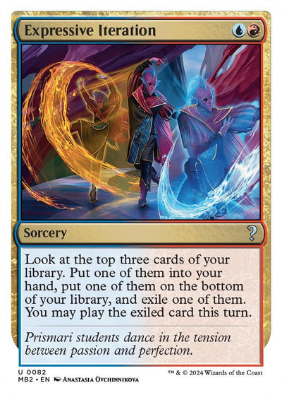 Expressive Iteration (White Border) (Mystery Booster 2) (82)