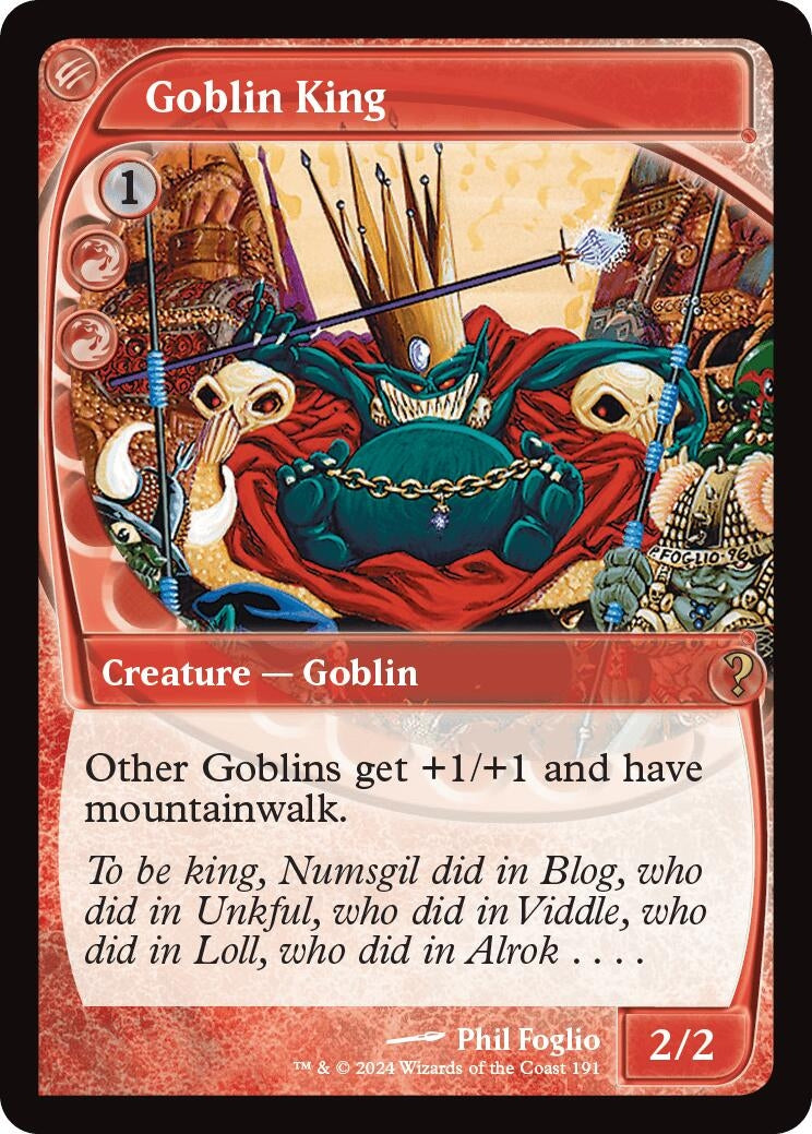 Goblin King (Future Sight) (Mystery Booster 2) (191)