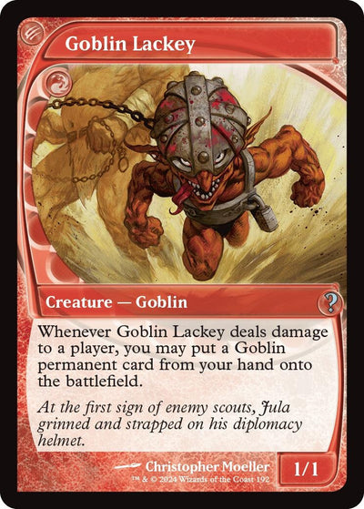 Goblin Lackey (Future Sight) (Mystery Booster 2) (192)