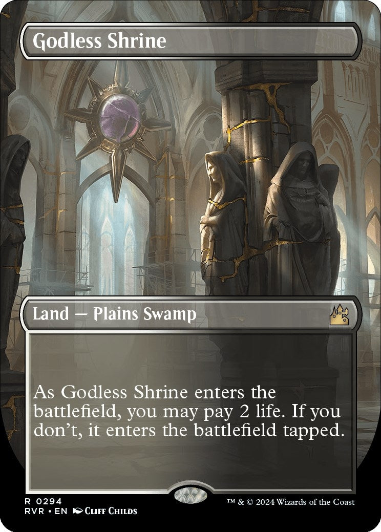 Godless Shrine (Borderless) (Ravnica Remastered) (294)