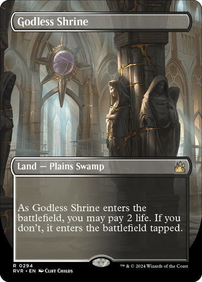 Godless Shrine (Borderless) (Ravnica Remastered) (294)
