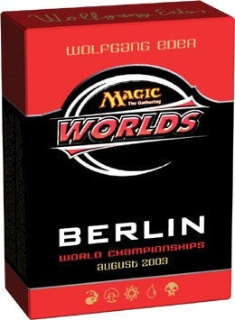 World Championship Deck: 2003 Berlin - Wolfgang Eder, Quarterfinalist (WCD)