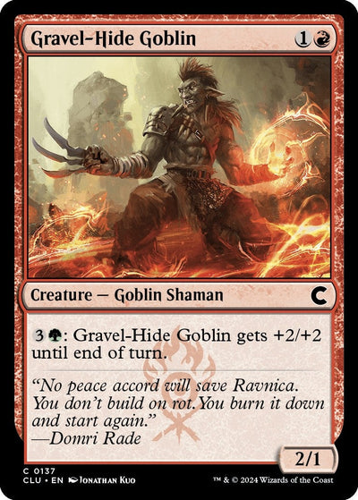 Gravel-Hide Goblin (Ravnica: Clue Edition) (137)