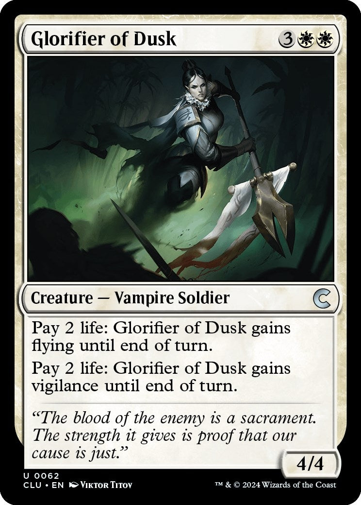 Glorifier of Dusk (Ravnica: Clue Edition) (62)