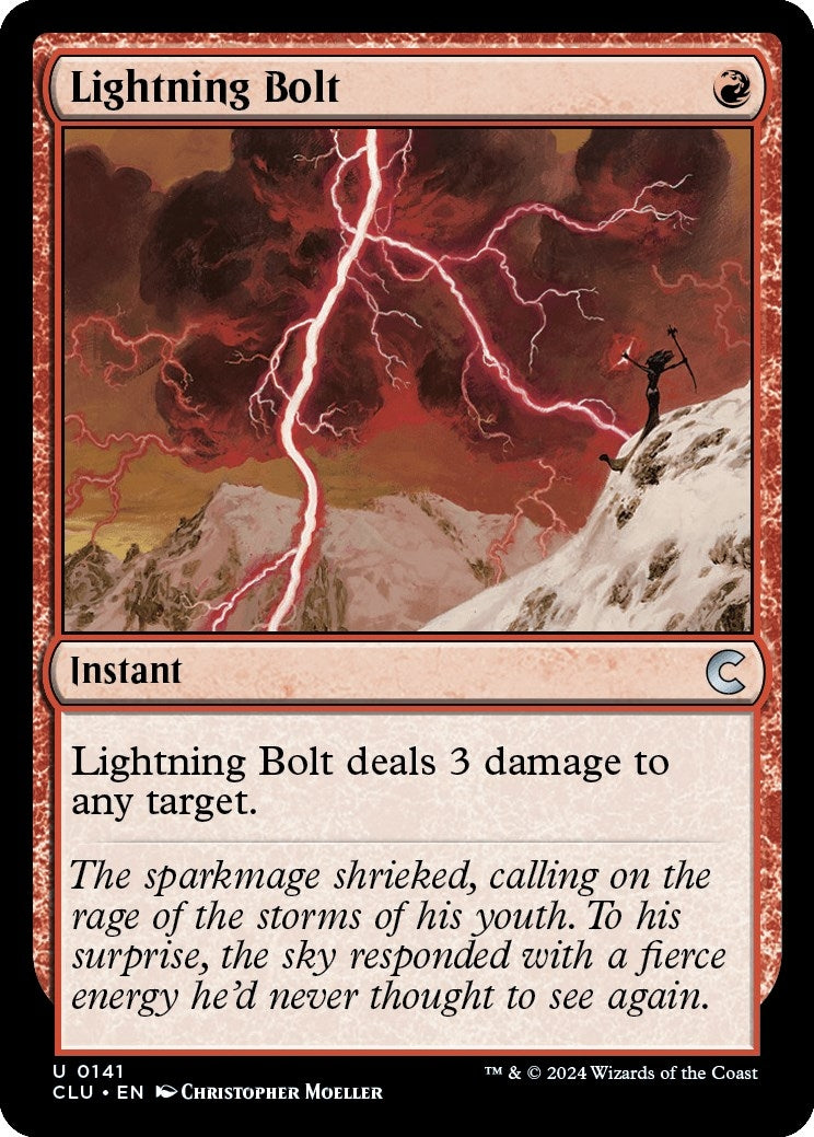 Lightning Bolt (Ravnica: Clue Edition) (141)