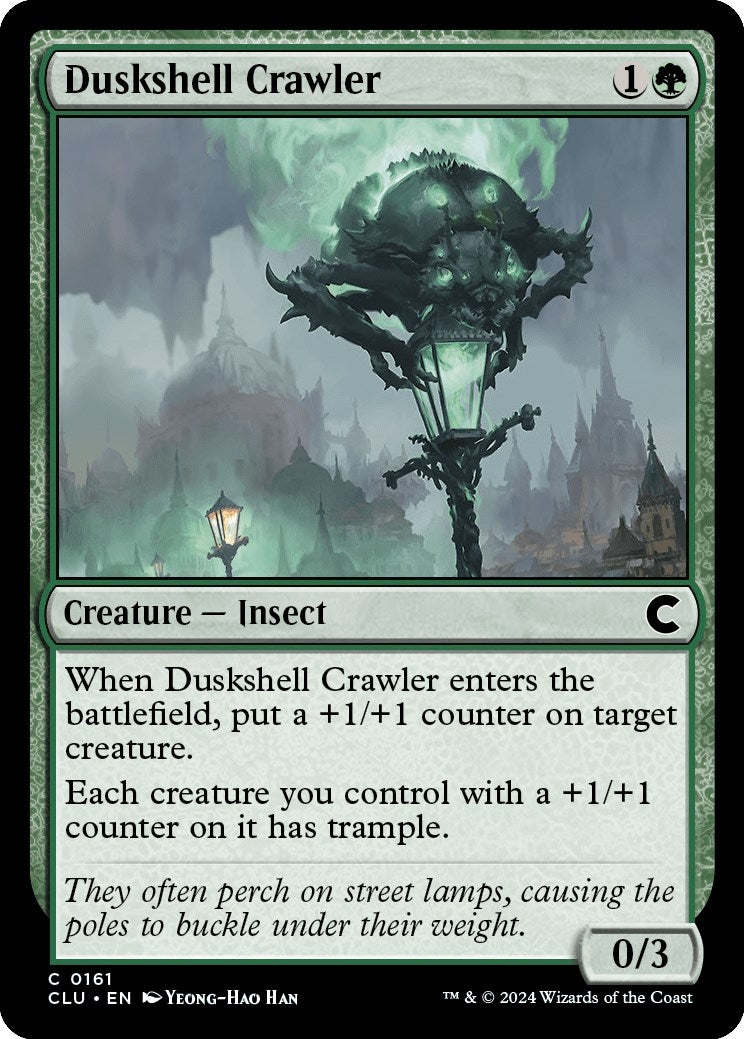 Duskshell Crawler (Ravnica: Clue Edition) (161)