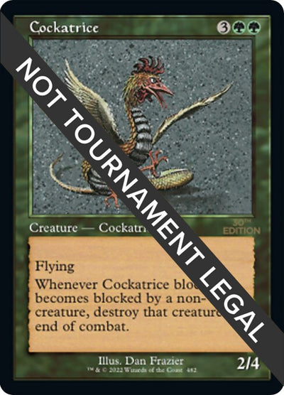 Image for Cockatrice (Retro Frame) (30th Anniversary Edition) (482) - Magic: The Gathering