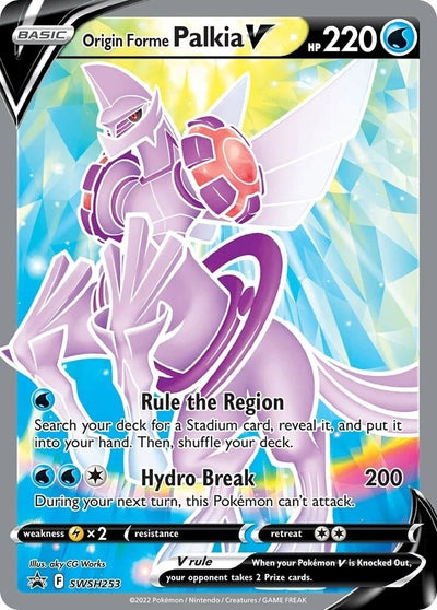 Image for Origin Forme Palkia V (SWSH: Sword & Shield Promo Cards) (SWSH253) - Pokemon