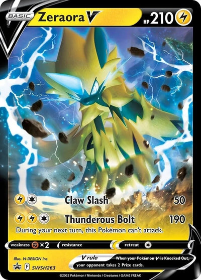 Image for Zeraora V - SWSH263 (SWSH: Sword & Shield Promo Cards) (SWSH263) - Pokemon