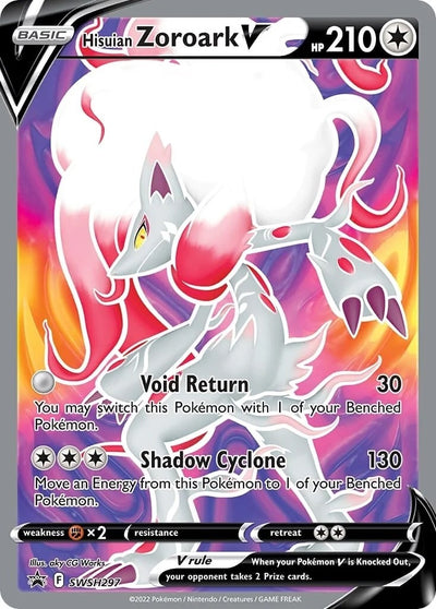 Image for Hisuian Zoroark V - SWSH297 (SWSH: Sword & Shield Promo Cards) (SWSH297) - Pokemon