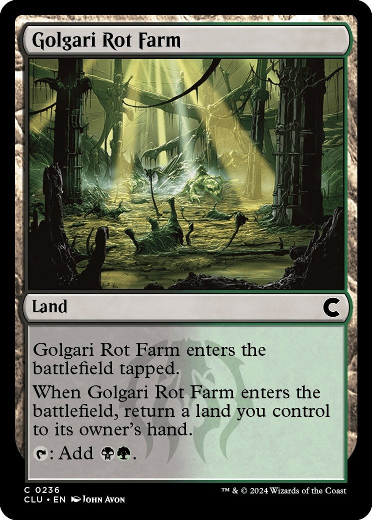 Golgari Rot Farm (Ravnica: Clue Edition) (236)