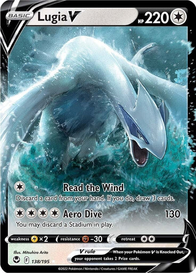 Image for Lugia V (SWSH12: Silver Tempest) (138/195) - Pokemon