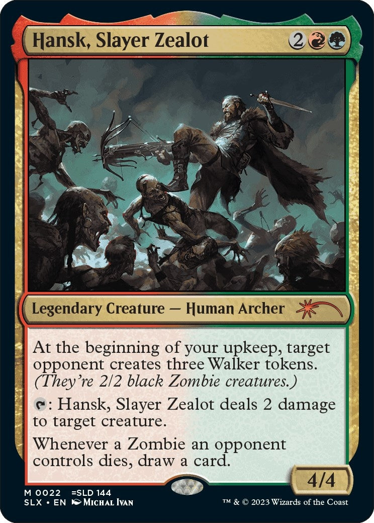 Hansk, Slayer Zealot (SLX Cards) (22)