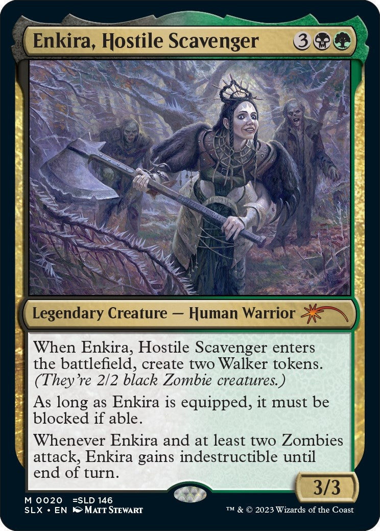 Enkira, Hostile Scavenger (SLX Cards) (20)