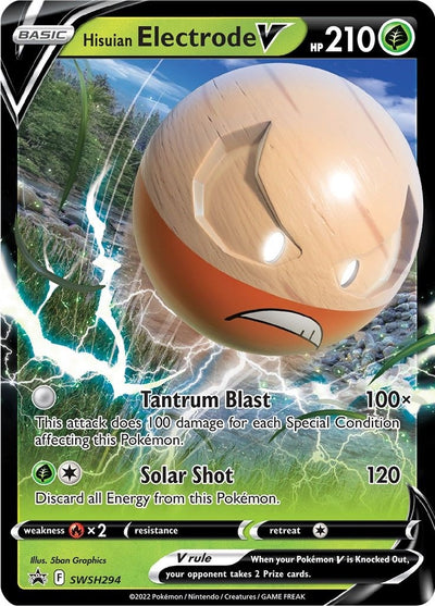 Image for Hisuian Electrode V - SWSH294 (SWSH: Sword & Shield Promo Cards) (SWSH294) - Pokemon