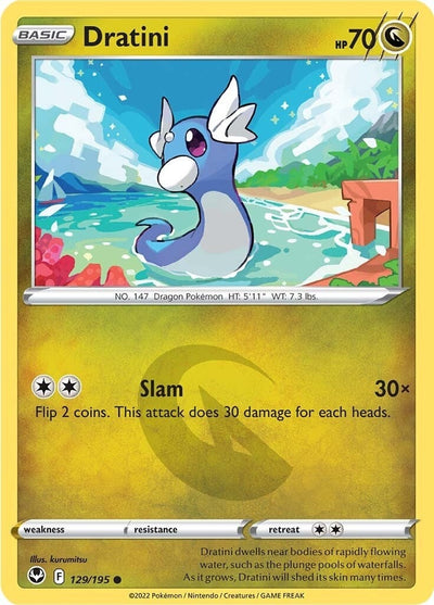 Image for Dratini (SWSH12: Silver Tempest) (129/195) - Pokemon