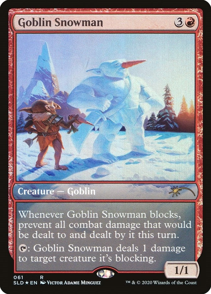 Goblin Snowman (Secret Lair Drop Series) (61)
