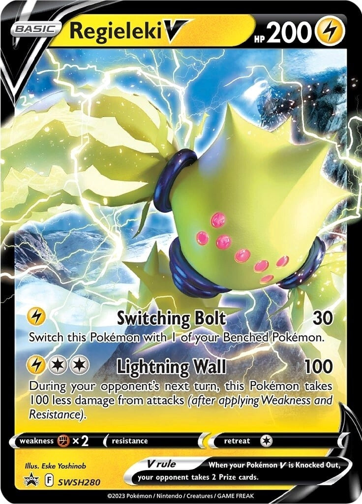 Image for Regieleki V - SWSH280 (SWSH: Sword & Shield Promo Cards) (SWSH280) - Pokemon