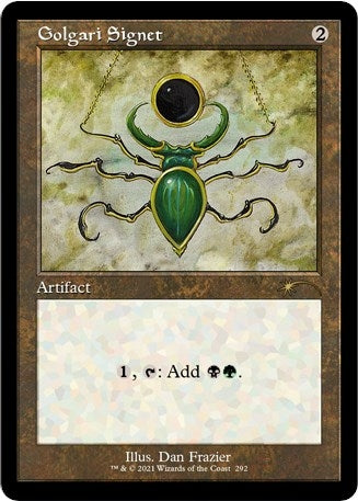 Golgari Signet (Secret Lair Drop Series) (292)