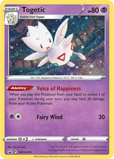 Image for Togetic - SWSH276 (SWSH: Sword & Shield Promo Cards) (SWSH276) - Pokemon