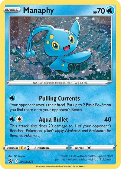 Image for Manaphy - SWSH275 (SWSH: Sword & Shield Promo Cards) (SWSH275) - Pokemon