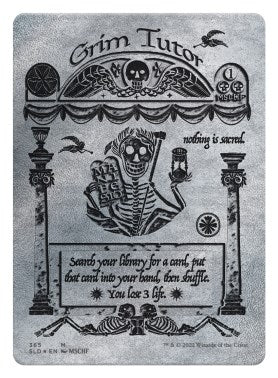Grim Tutor (Silver Laminate) (Secret Lair Drop Series) (365)