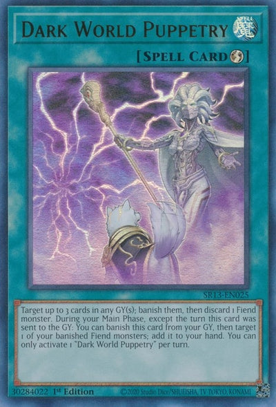 Image for Dark World Puppetry (Structure Deck: Dark World) (SR13-EN025) - YuGiOh