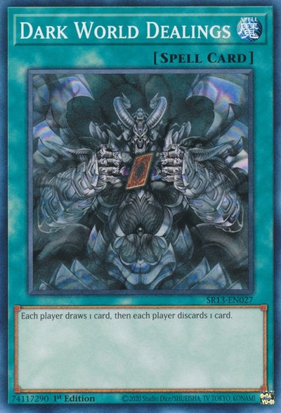 Image for Dark World Dealings (Structure Deck: Dark World) (SR13-EN027) - YuGiOh