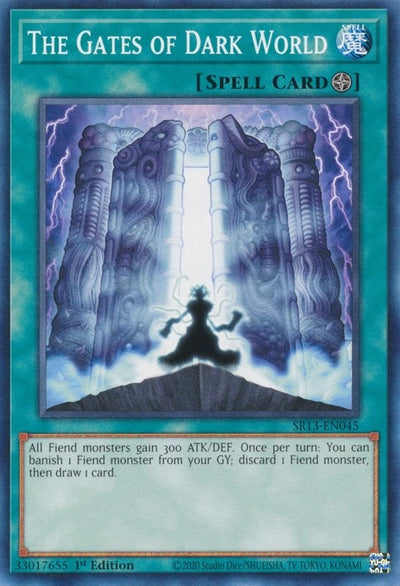 Image for The Gates of Dark World (Structure Deck: Dark World) (SR13-EN045) - YuGiOh
