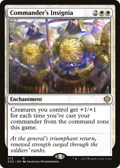Image for Commander's Insignia (Starter Commander Decks) (13) - Magic: The Gathering