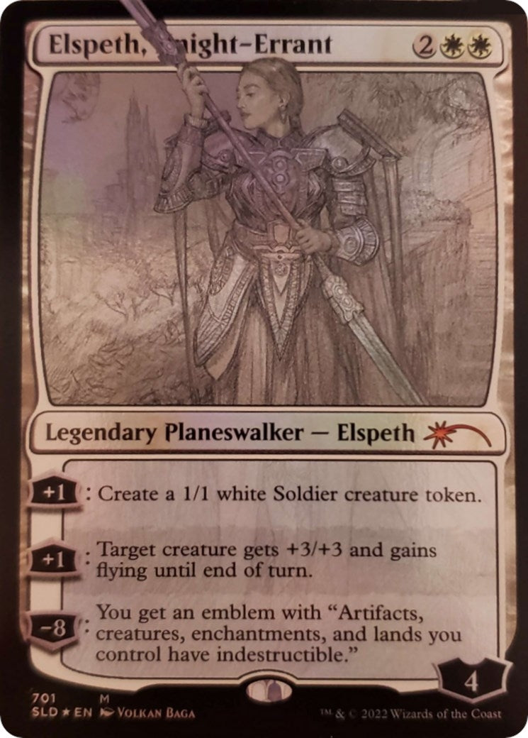 Elspeth, Knight-Errant (Sketch Showcase) (Secret Lair Drop Series) (701)