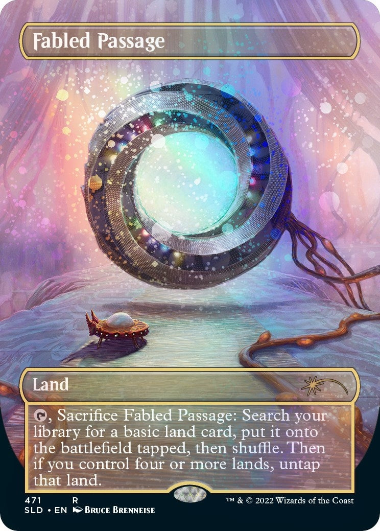 Fabled Passage (Borderless) (Galaxy Foil) (Secret Lair Drop Series) (471)