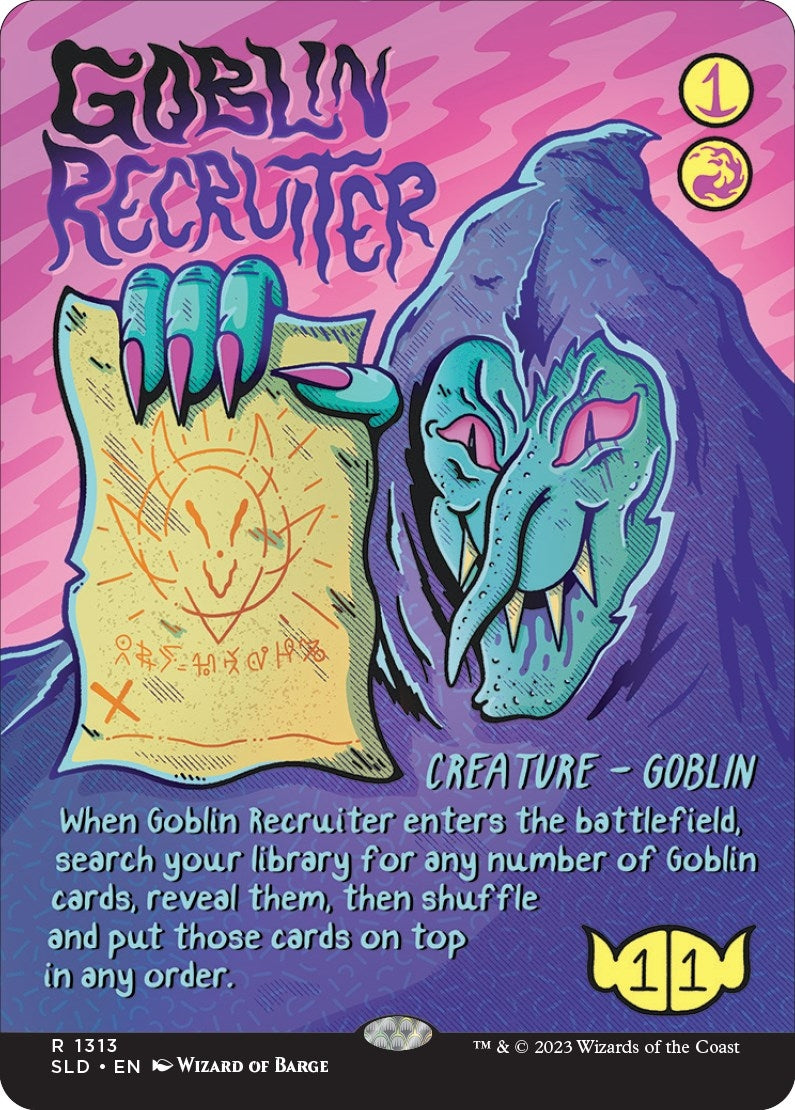 Goblin Recruiter (Secret Lair Drop Series) (1313)