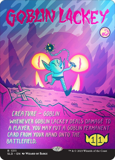 Goblin Lackey (1311) (Rainbow Foil) (Secret Lair Drop Series) (1311)