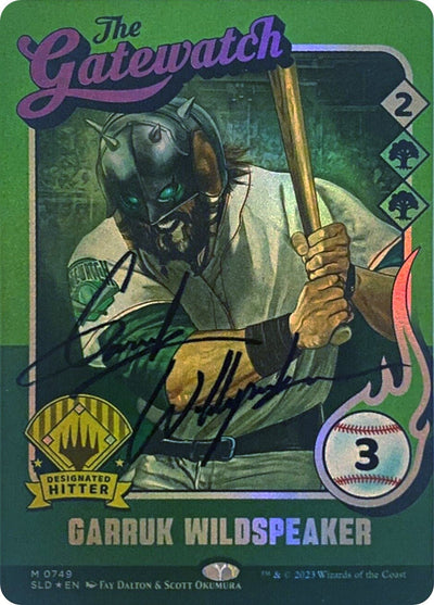 Garruk Wildspeaker (749) (Autographed) (Secret Lair Drop Series) (749)