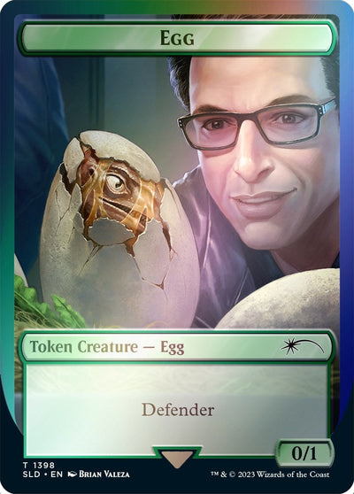 Egg Token (Rainbow Foil) (Secret Lair Drop Series) (1398)