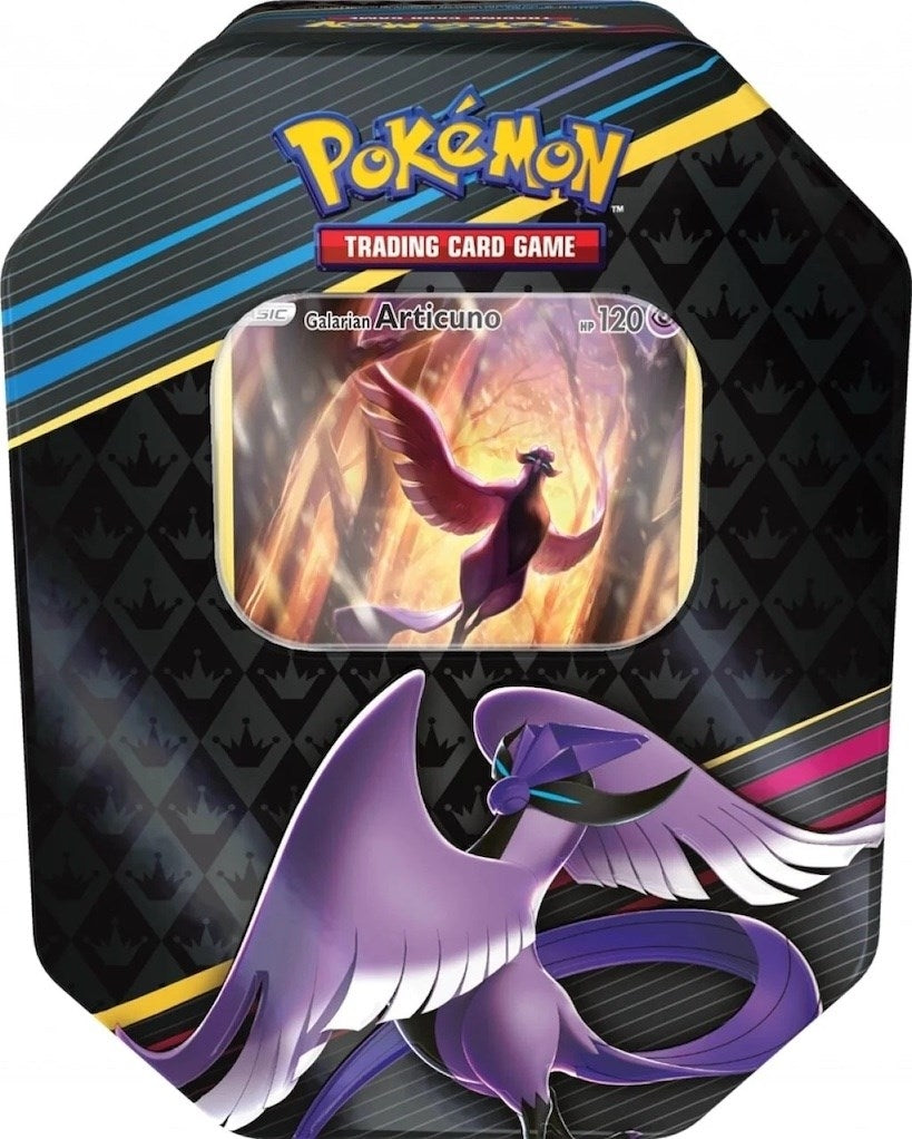 Crown Zenith Tin [Galarian Articuno] (International Version) (CRZ)