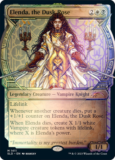 Elenda, the Dusk Rose (Rainbow Foil) (Secret Lair Drop Series) (1411)