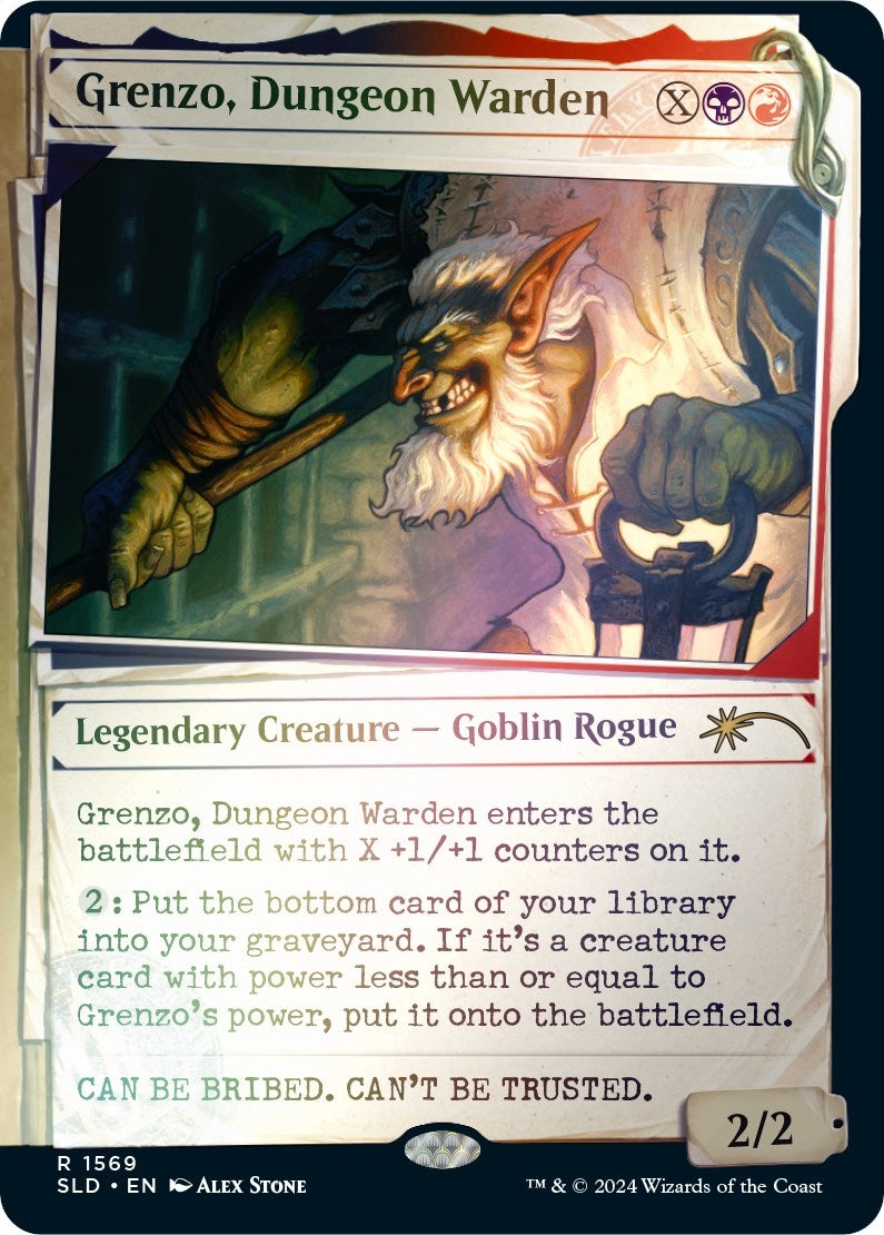 Grenzo, Dungeon Warden (Rainbow Foil) (Secret Lair Drop Series) (1569)