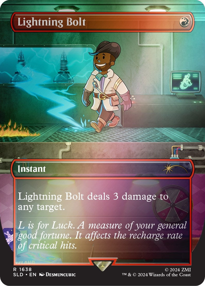 Lightning Bolt (1638) (Rainbow Foil) (Secret Lair Drop Series) (1638)