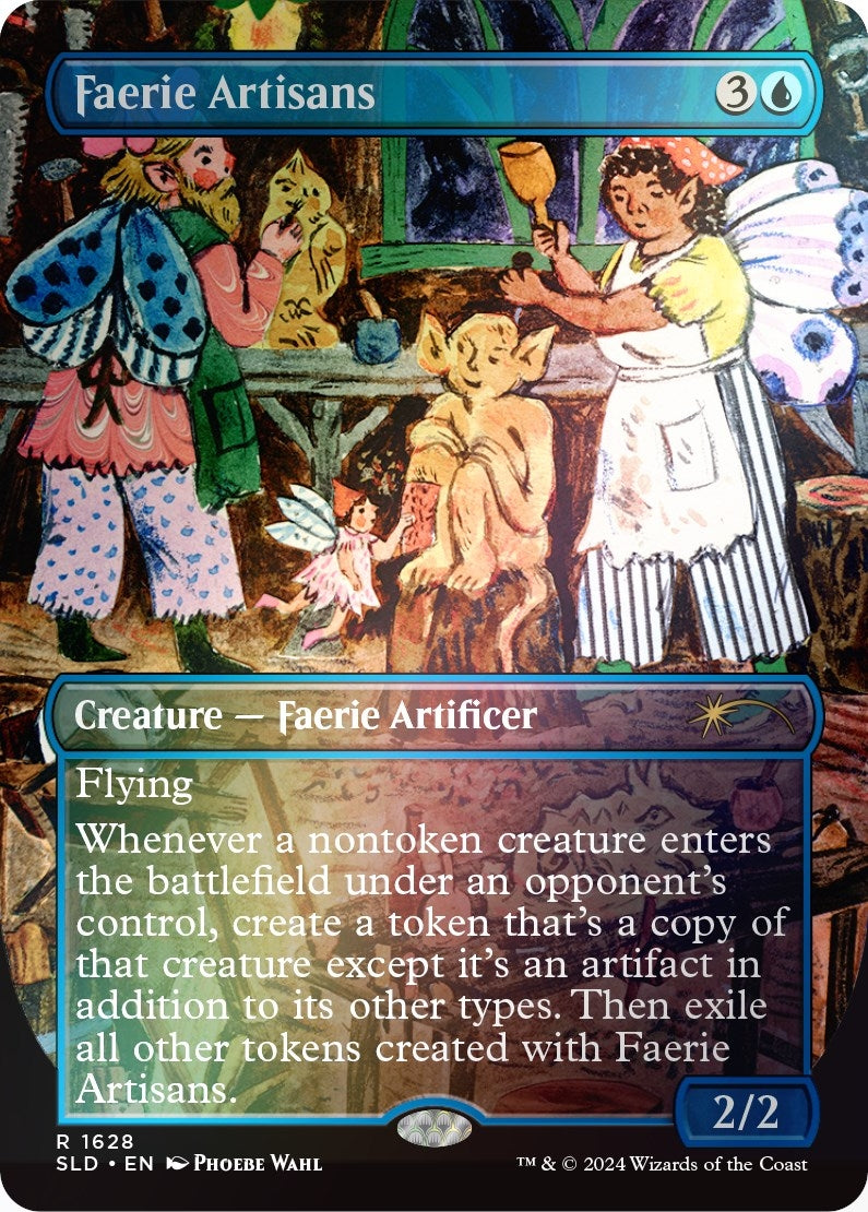 Faerie Artisans (Rainbow Foil) (Secret Lair Drop Series) (1628)
