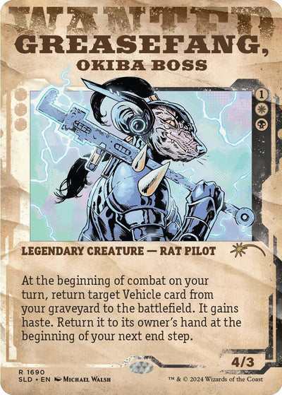 Greasefang, Okiba Boss (Secret Lair Drop Series) (1690)