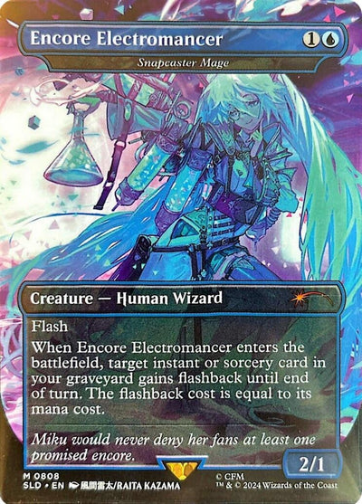 Encore Electromancer - Snapcaster Mage (Secret Lair Drop Series) (808)