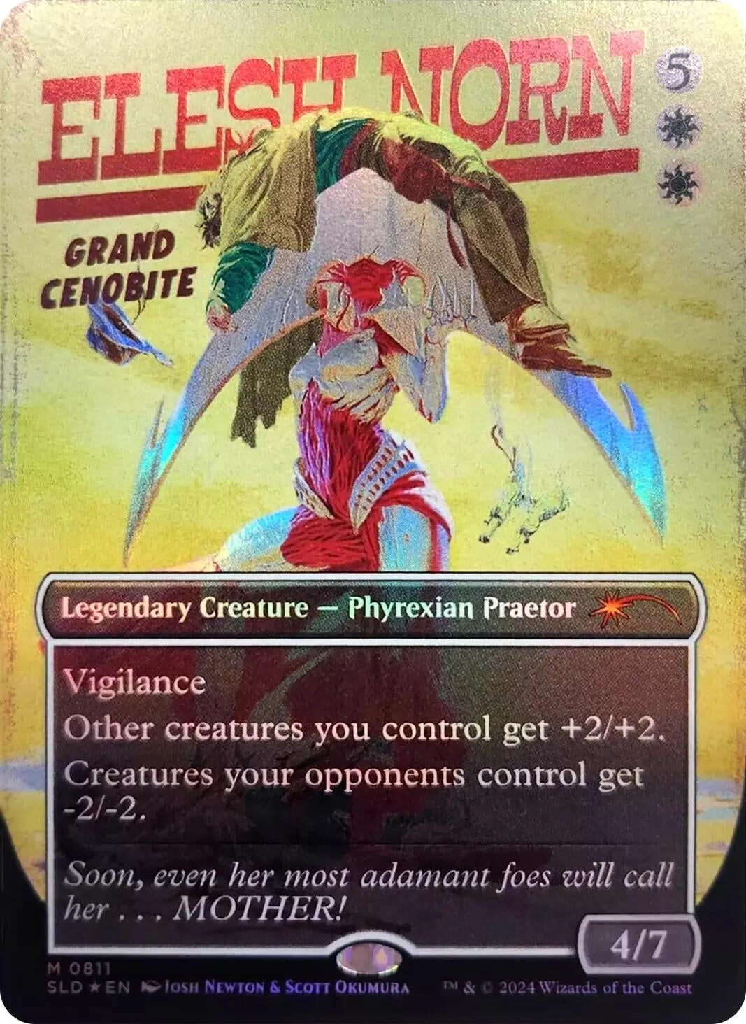 Elesh Norn, Grand Cenobite (0811) (Rainbow Foil) (Secret Lair Drop Series) (811)