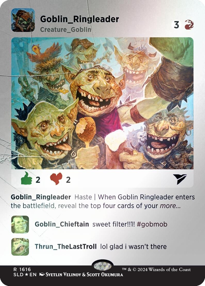 Goblin Ringleader (Rainbow Foil) (Secret Lair Drop Series) (1616)