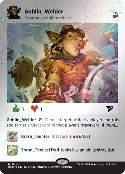 Goblin Welder (Rainbow Foil) (Secret Lair Drop Series) (1617)