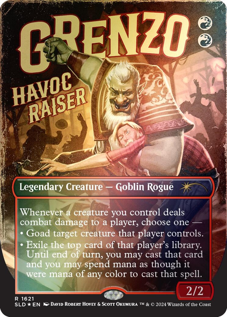 Grenzo, Havoc Raiser (Rainbow Foil) (Secret Lair Drop Series) (1621)